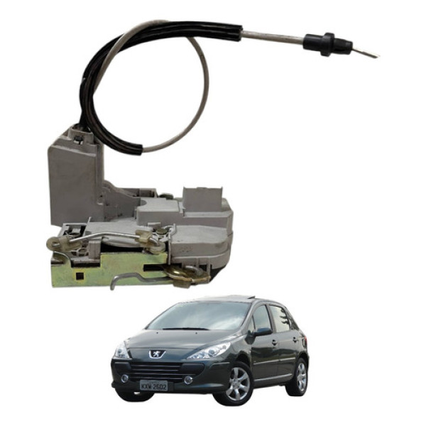 Fechadura Dianteira Esquerda Peugeot 307 2005 2006 2007 2012