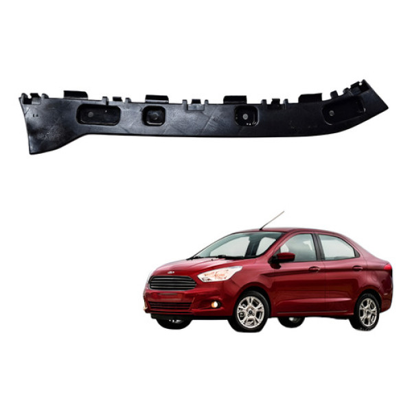 Guia Parachoque Tras Esquerdo Ford Ka Sedan 2015 2017 2019