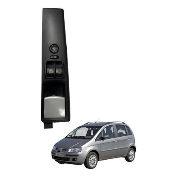 Moldura Macaneta Comando Vidros Idea 2006 2007 Hlx