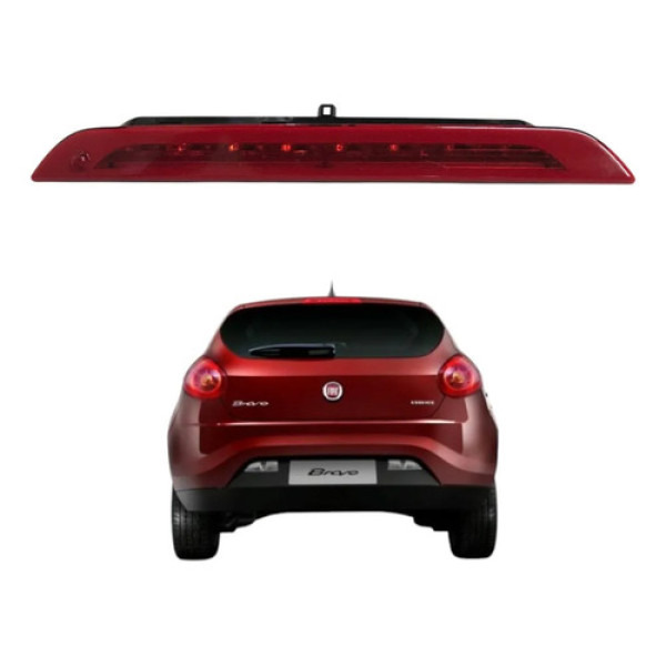 Brake Light Luz Freio Central Fiat Bravo 2011 2012 2013 2016 Peça 2