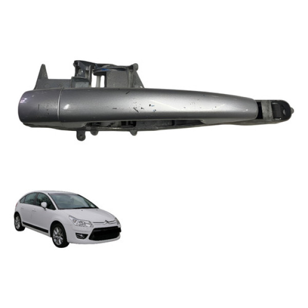 Macaneta Externa Traseira Direita Citroen C4 2008 2012 2013