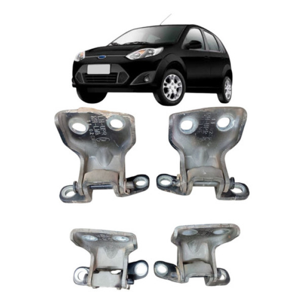 Kit Dobradiça Porta Ford Dian Fiesta 2011 2012  Origina