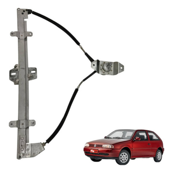 Maquina Vidro Manual Dianteiro Direito Vw Gol 1995 2000