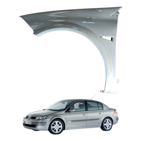 Paralama Lado Esquerdo Renault Megane 2008 2009 Dynamique