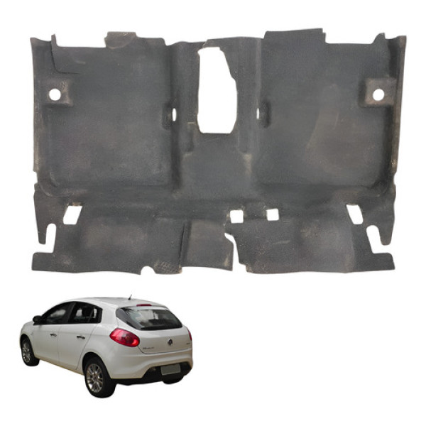 Carpete Assoalho Traseiro Bravo 2011 2012 Essence ()