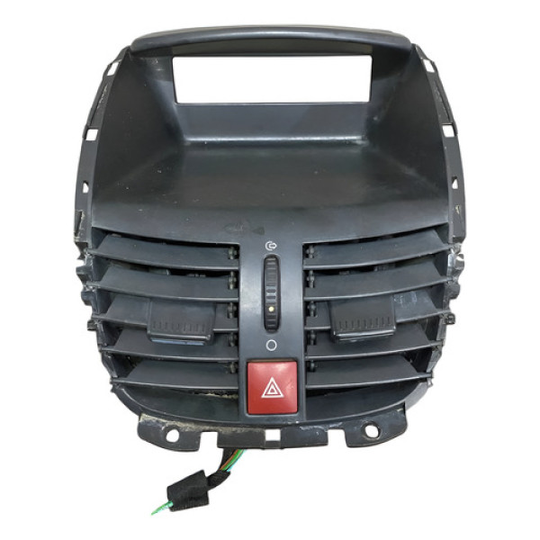Difusor Ar Painel Central Pisca Alerta Peugeot 207 2009 2015