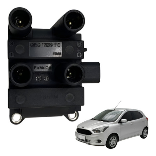 Bobina Ignicao Ford Fiesta Ka 1.5 2013 2014 2015 2017 2018