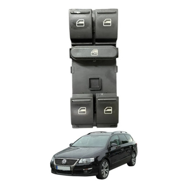 Botao Vidro Motorista Vw Passat Variant 2006 2007 Original