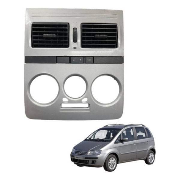 Moldura Difusor Painel Central Fiat Idea 2006 2007 Hlx