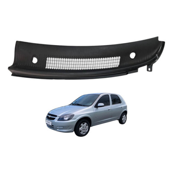 Grade Churrasqueira Lado Esquerdo Gm Celta 2012 2013 Lt