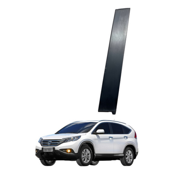 Acabamentp Black Piano Dianteira Esquerda Honda Crv 2012