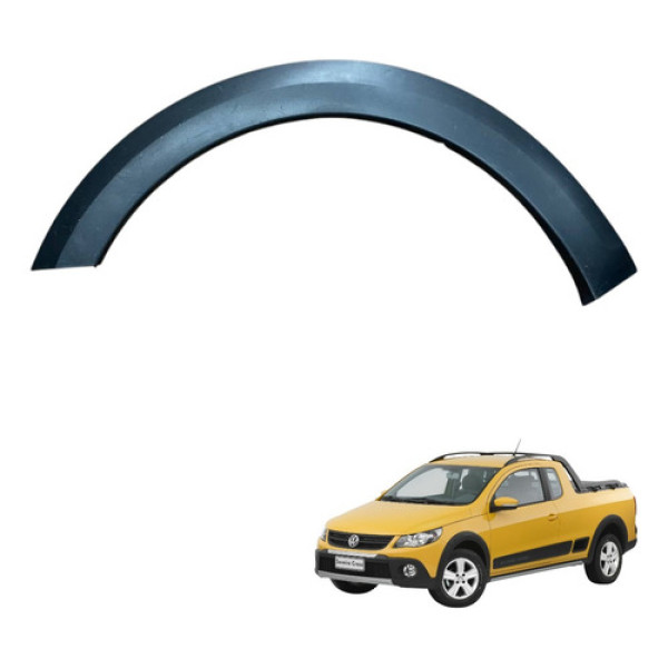 Moldura Paralama Dian Esquerdo Vw Saveiro Cross G6 2014 2016