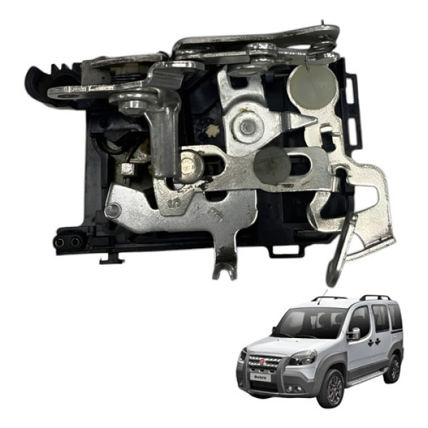 Fechadura Manual Diant Esquerda Fiat Doblo 2001 2005 2007
