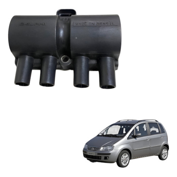 Bobina De Ignicao Fiat Idea Hlx 1.8 Gm 2006 2007