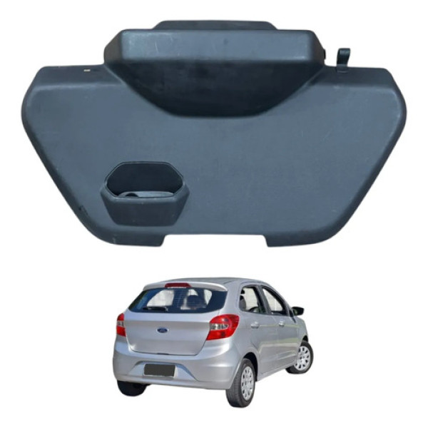 Moldura Tampa Traseira Ford Ka Hatch 2014 2015 2016 2017 Preto