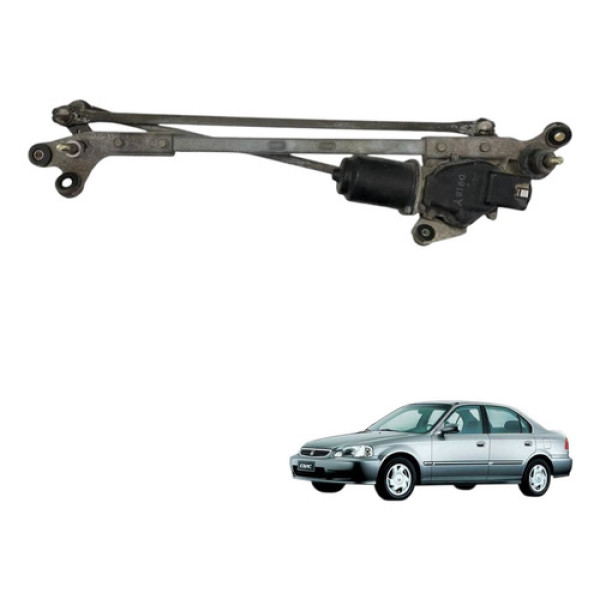 Motor Limpador Parabrisa Honda Civic 2000 2001 Lx
