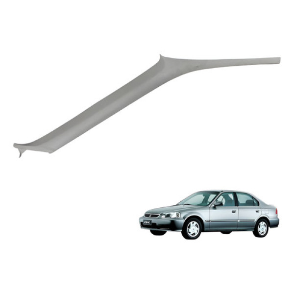 Acabamento Coluna Parabrisa Direito Civic 2000 2001 Lx