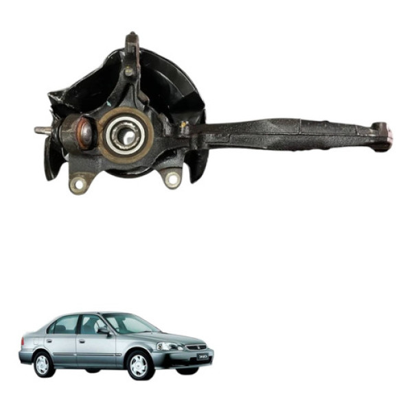 Manga De Eixo Dianteira Esquerda Civic 1.6 2000 2001 Lx