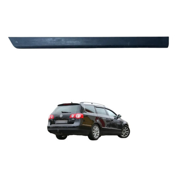 Friso Inferior Porta Tras Direita Passat Variant 2006 2007 Peça 1