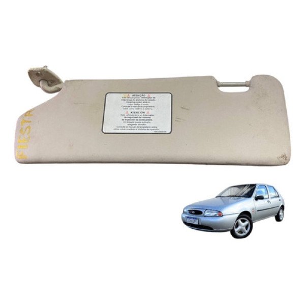 Quebra Sol Lado Direito S/espelho Ford Fiesta Courier 96 02
