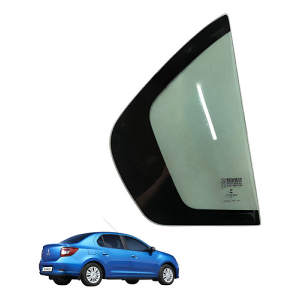 Vidro Fixo Porta Traseira Direito Logan 2015 2017 2018 2019