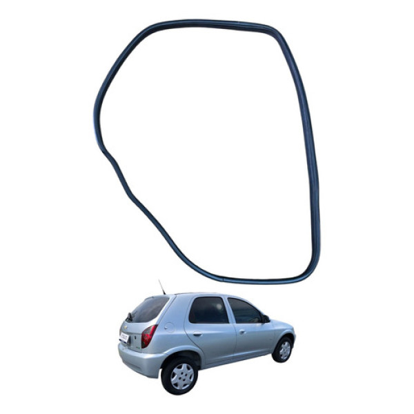 Borracha Porta Traseira Direita Gm Celta 2012 2013 Lt