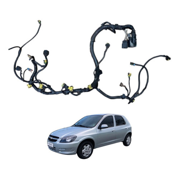 Chicote Injecao Gm Celta 1.0 8v Flex 2012 2013 Lt