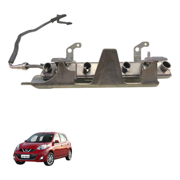 Flauta Bico Injetor Nissan March 1.6 2013 2015 2019