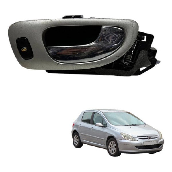 Macaneta Interna Tras Direito Peugeot 307 2008 2012