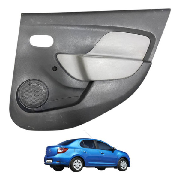 Forro Porta Traseira Direita Renault Logan Sandero 2015 2017