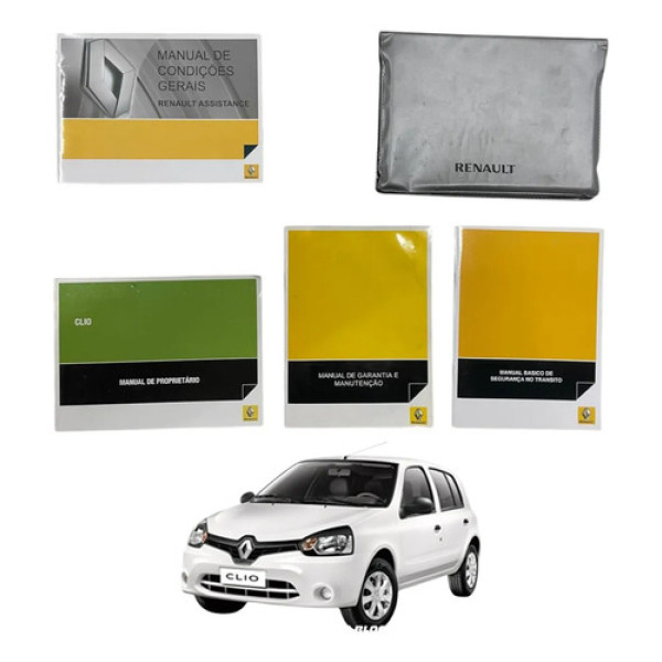 Manual Do  Proprietario Renaul Clio 1.0 2013 2014 2015 2016