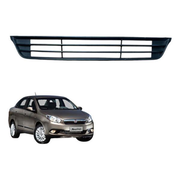 Grade Inferior Parachoque Grand Siena 2013 2015 2021