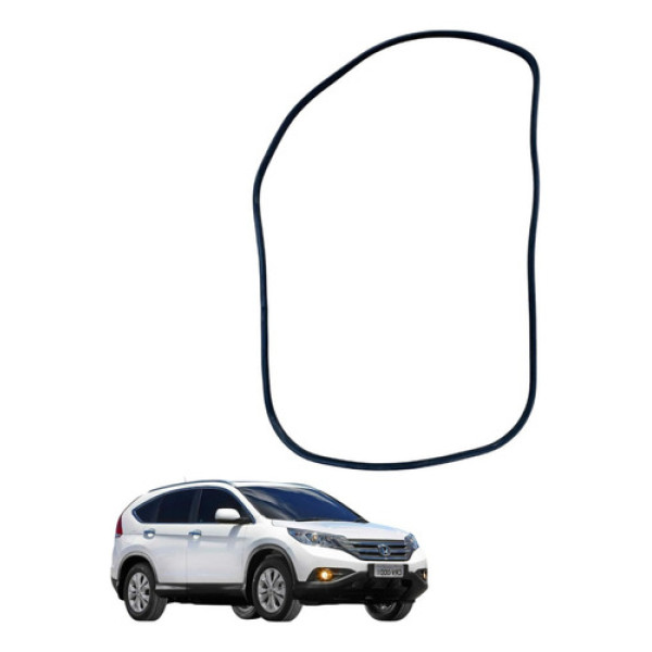 Borracha Porta Dianteira Esquerda Honda Crv 2012 Lx