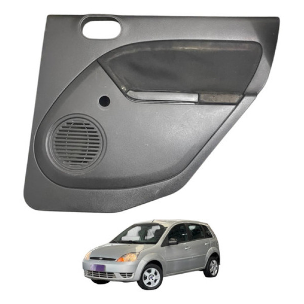 Forro De Porta Traseiro Direito Ford Fiesta 2008 2009 2010