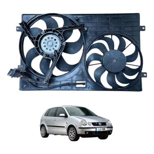 Defletor Ventoinha Vw Polo 2003 2004 2005 2006