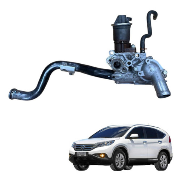 Carcaca Valvula Termostatica Honda Crv 2.0 16v 2012 Lx