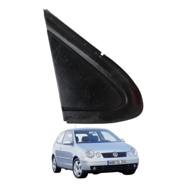 Moldura Acabamento Retrovisor Direito Vw Polo 2003 2004 2006
