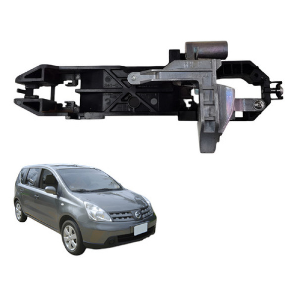 Suporte Macaneta Externa Diant Direita Nissan Livina 09 12