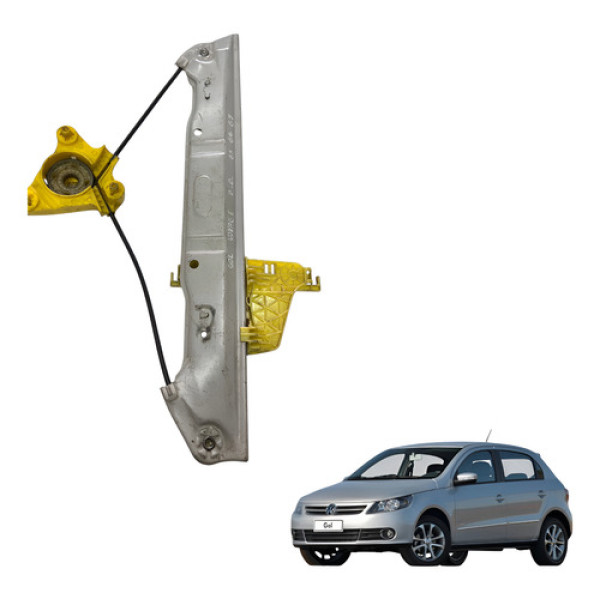 Maquina Vidro Elétrico Dianteiro Direito Gol G5 G6 G7 08 18