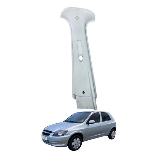 Acabamento Coluna Cinto Esquerdo Gm Celta 2012 2013 Lt