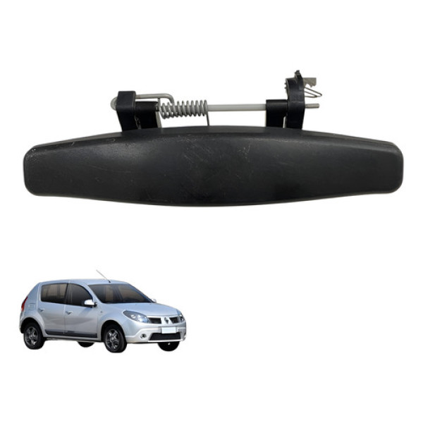 Maçaneta Externa Porta Esquerda Renault Sandero 2008 2012