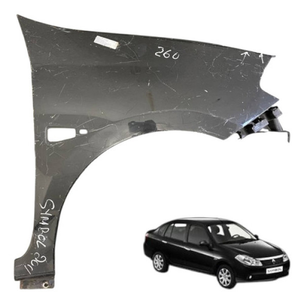 Paralama Direito Renault Symbol 2009 2010 2011 2012