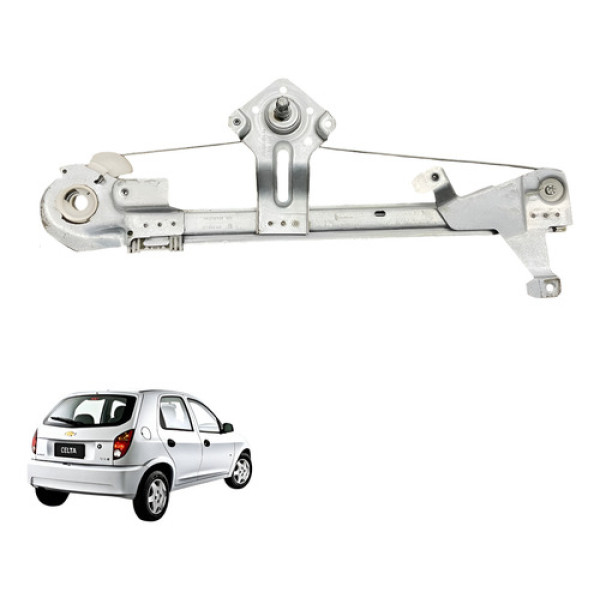 Maquina Vidro Manual Tras Direita Gm Celta 2008 2010 2012