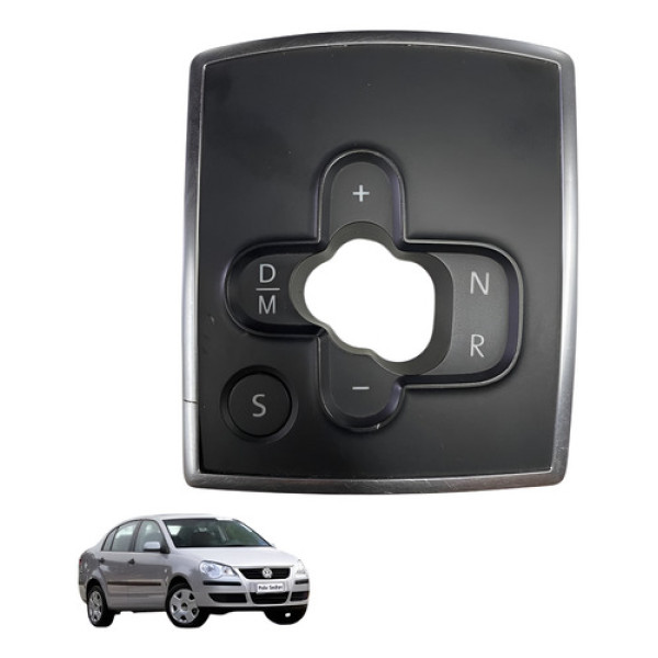 Moldura Console Cambio Automatico Vw Polo 2010 2013 14