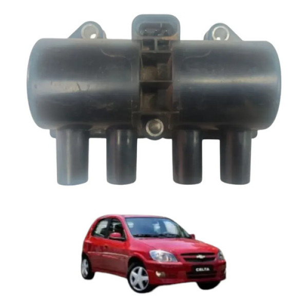 Bobina Ignicao Gm Celta 1.0 8v Flex 2012 2013 Lt 3 Pinos Peça 1