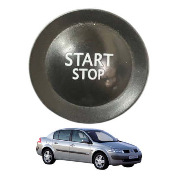 Botao Partida Start Stop Renault Megane 2007 2008 Dynamique