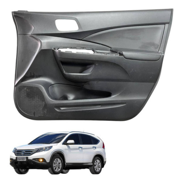 Forro De Porta Dianteiro Direito Honda Crv 2012 Lx
