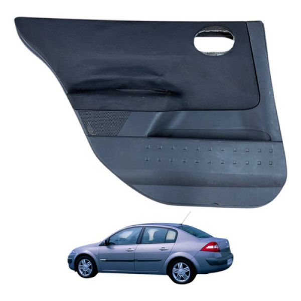 Forro Porta Traseiro Esquerdo Renault Megane 2007 2008