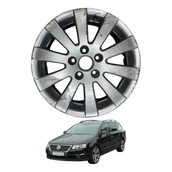 Roda Liga Aro 16 Vw Passat Variant Fsi 2006 2007 2008 2009 Peça 1