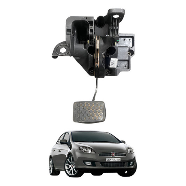 Pedal De Freio Fiat Bravo 1.8 Dualogic 2011 2012 Absolute